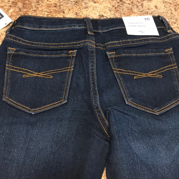 NWT Girls Gap Straight Fit Jeans - Picture 2 of 3